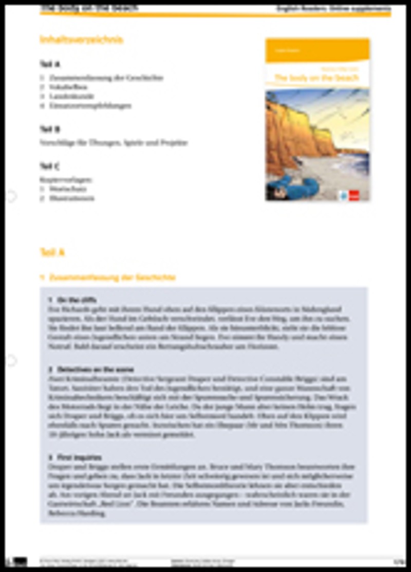 The Body On The Beach Zusammenfassung Deutsch