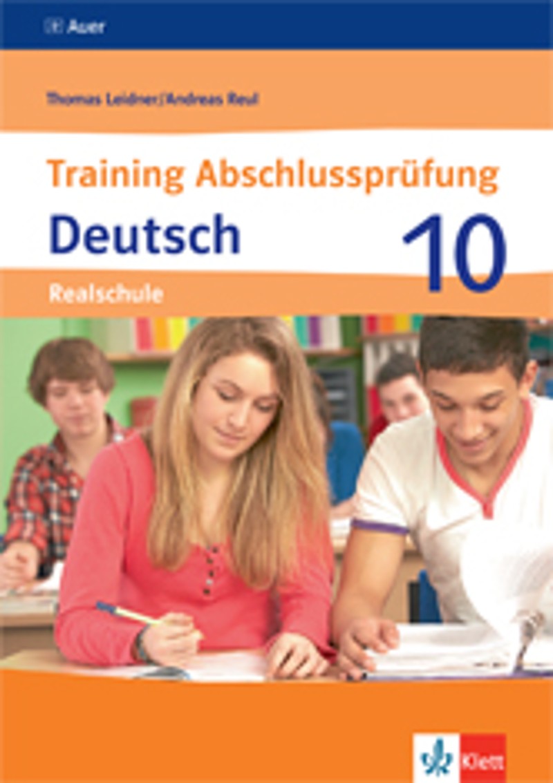 Ernst Klett Verlag Training Abschlussprüfung Deutsch Realschule