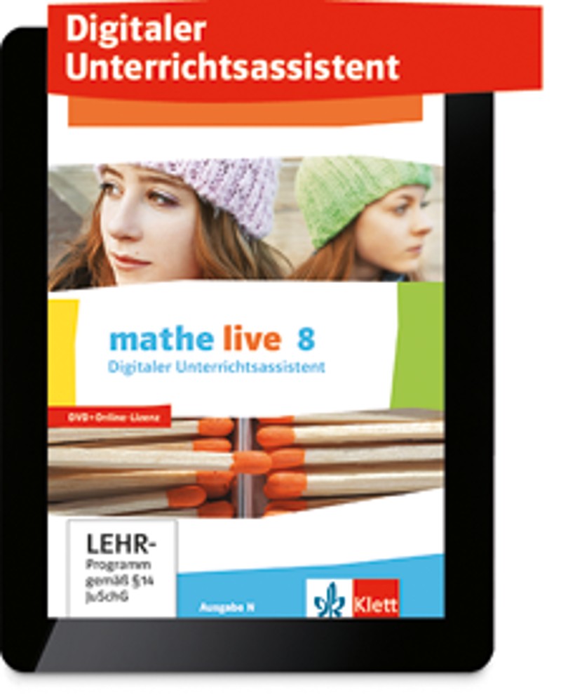 Ernst Klett Verlag Mathe Live 8 Ausgabe N Ab 2014 Produktdetails